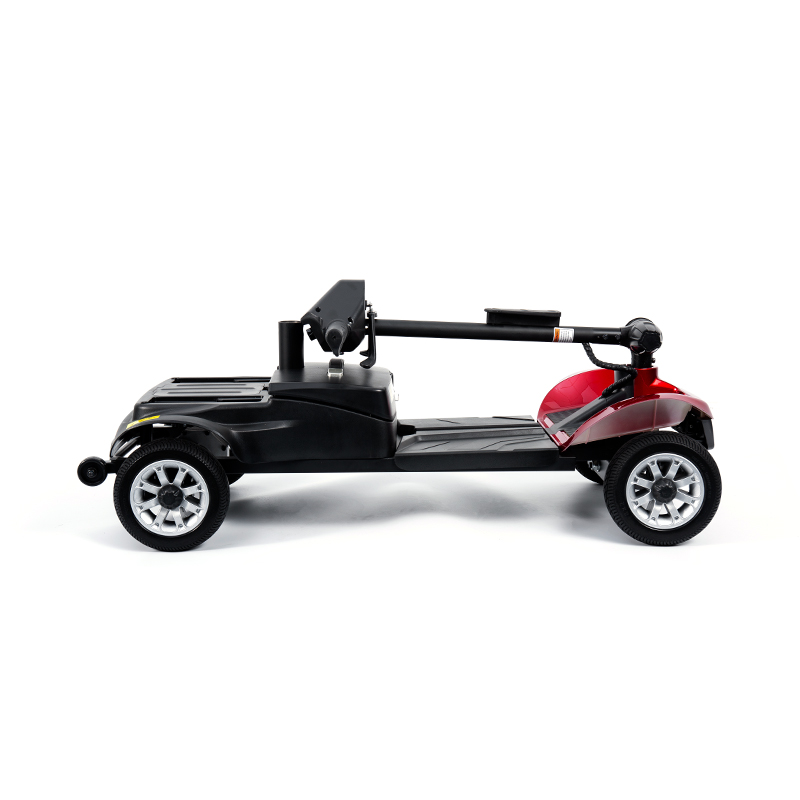 YL-02 SCOOTER 4-WHEELWIGHT 4-WHEELWILITY لكبار السن ، ويضم مقعد دوار 360 درجة