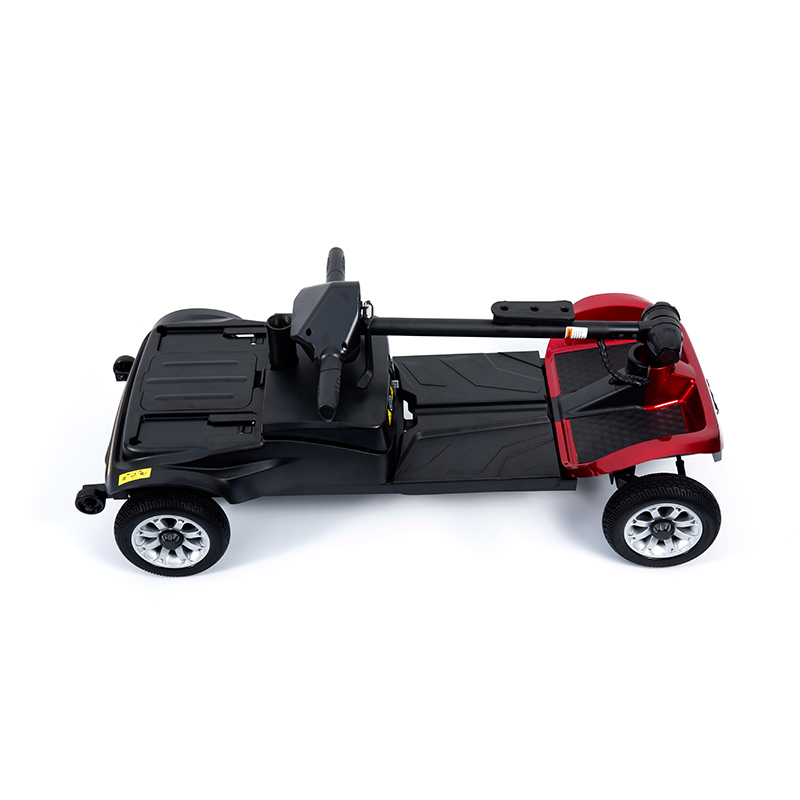 YL-02 SCOOTER 4-WHEELWIGHT 4-WHEELWILITY لكبار السن ، ويضم مقعد دوار 360 درجة