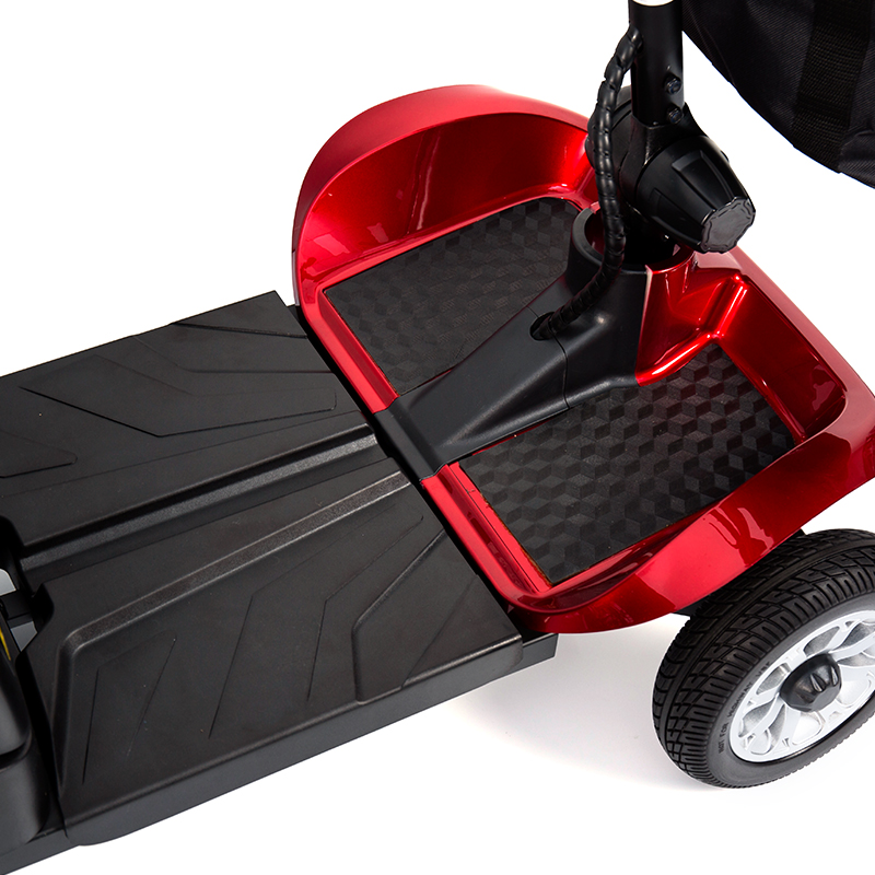 YL-02 SCOOTER 4-WHEELWIGHT 4-WHEELWILITY لكبار السن ، ويضم مقعد دوار 360 درجة