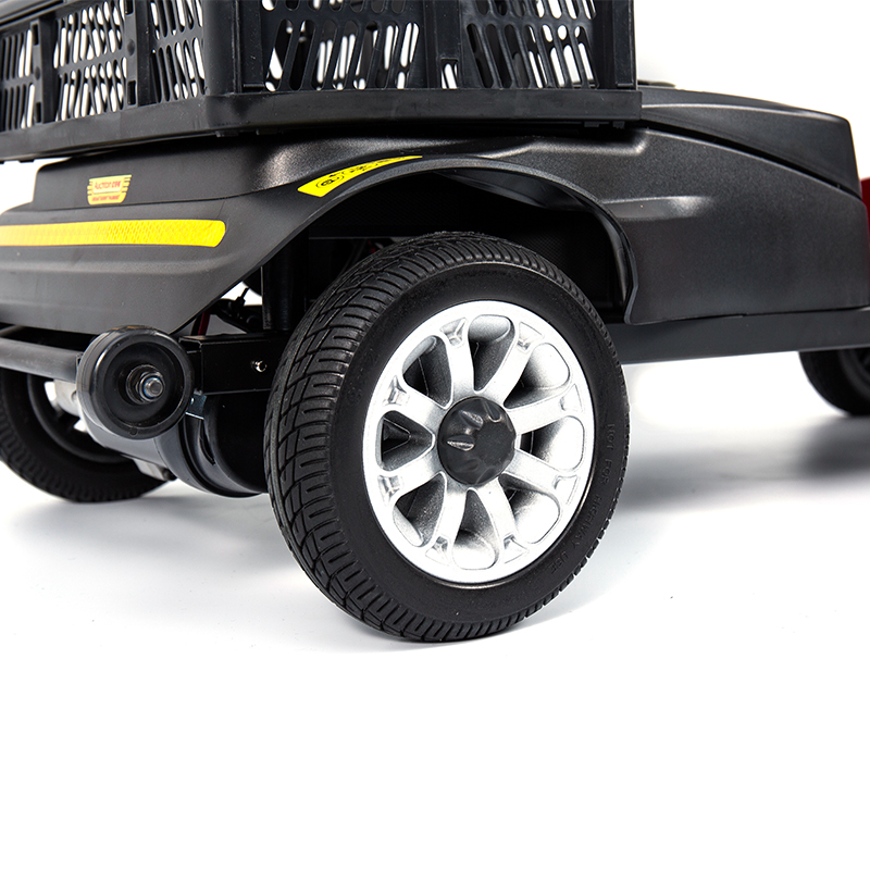 YL-02 SCOOTER 4-WHEELWIGHT 4-WHEELWILITY لكبار السن ، ويضم مقعد دوار 360 درجة