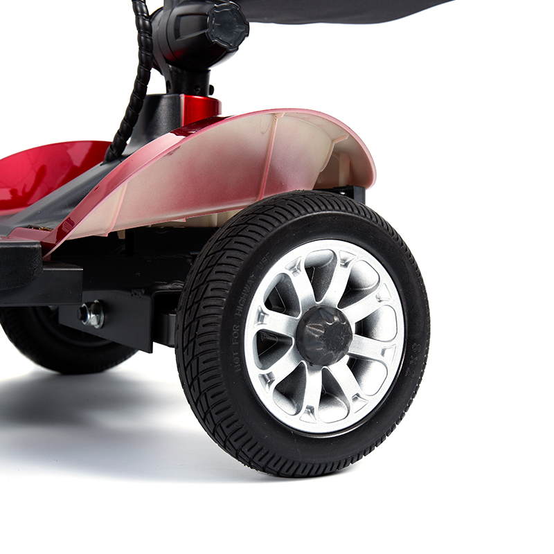 YL-02 SCOOTER 4-WHEELWIGHT 4-WHEELWILITY لكبار السن ، ويضم مقعد دوار 360 درجة